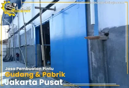 Jasa Pembuatan Pintu Gudang Pabrik Jakarta Pusat