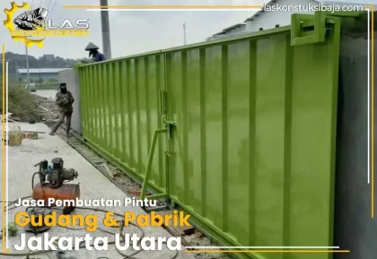Jasa Pembuatan Pintu Gudang Pabrik Jakarta Utara