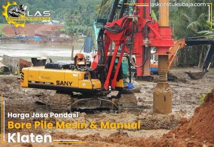 Harga Jasa Bore Pile Klaten