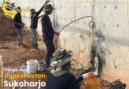 Harga Injeksi Beton Sukoharjo