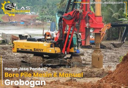 Harga Pondasi Bore Pile Grobogan
