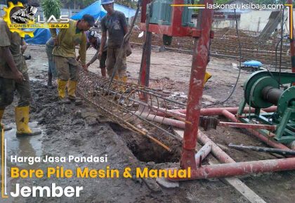 Harga Pondasi Bore Pile Jember