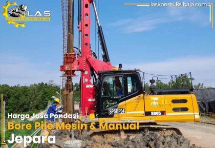Harga Pondasi Bore Pile Jepara