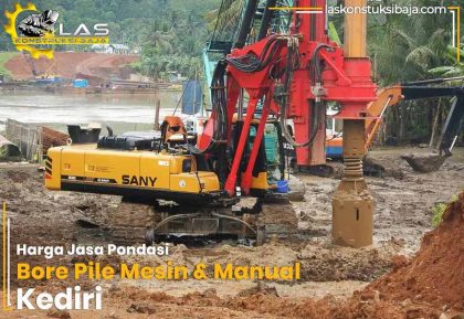 Harga Pondasi Bore Pile Kediri