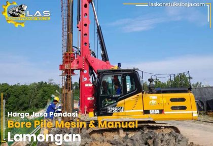 Harga Pondasi Bore Pile Lamongan