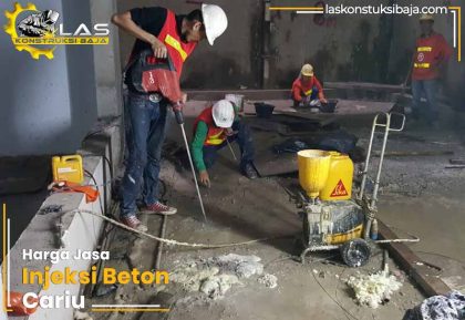 Harga Jasa Injeksi Beton Cariu
