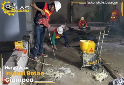 Harga Jasa Injeksi Beton Ciampea