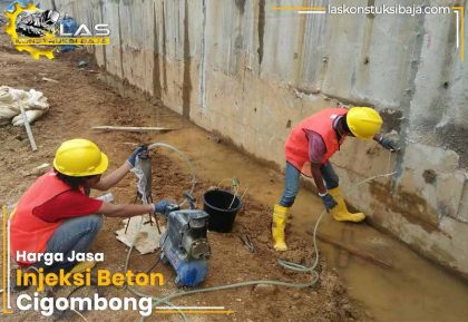 Harga Jasa Injeksi Beton Cigombong