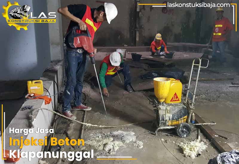 Harga Jasa Injeksi Beton Klapanunggal