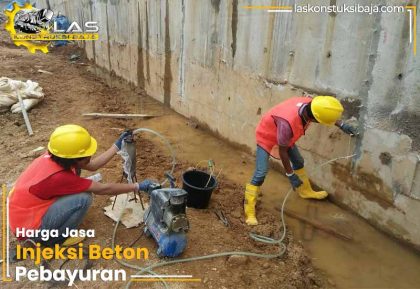 Harga Jasa Injeksi Beton Pebayuran
