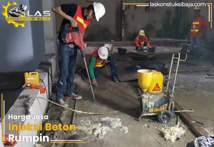 Harga Jasa Injeksi Beton Rumpin