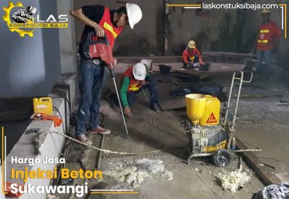 Harga Jasa Injeksi Beton Sukawangi