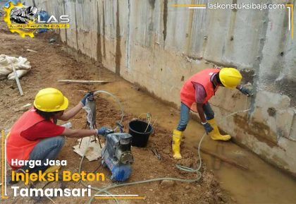 Harga Jasa Injeksi Beton Tamansari