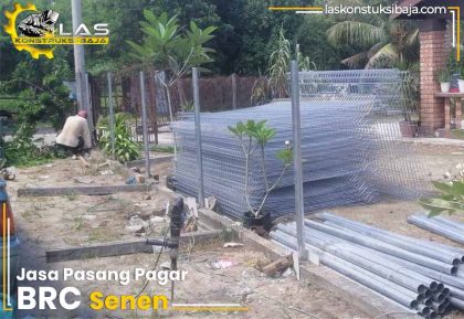 Jasa Pasang Pagar BRC Senen