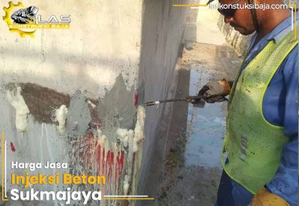 Harga Jasa Injeksi Beton Sukmajaya