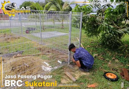 Jasa Pasang Pagar BRC Sukatani